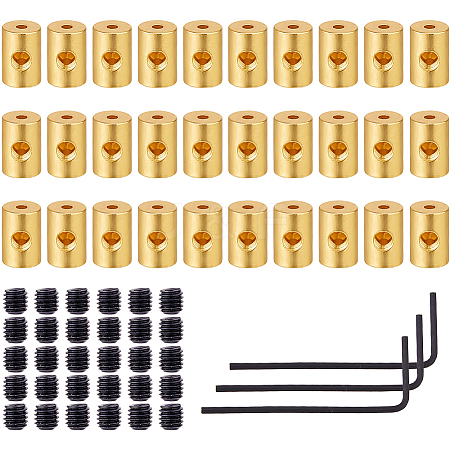 Alloy and Brass Pin Keepers Locking Clasps TOOL-WH0059-082A-G-1