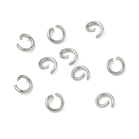 304 Stainless Steel Open Jump Rings STAS-Z150-01A-P-1