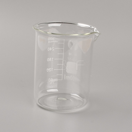 Glass Beaker Measuring Cups TOOL-WH0128-37G-1