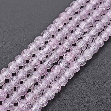Crackle Glass Beads Strands GLAA-S192-B-006C-1