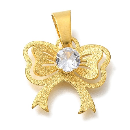 304 Stainless Steel Pendants STAS-Z092-03G-03-1