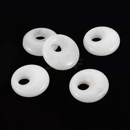 Natural White Jade Pendants G-T122-67S-1