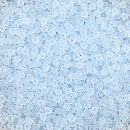 Frosted Colours Glass Seed Beads PW-WG88870-02-1