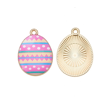 Printed Alloy Pendants ENAM-ZX002-38M-1