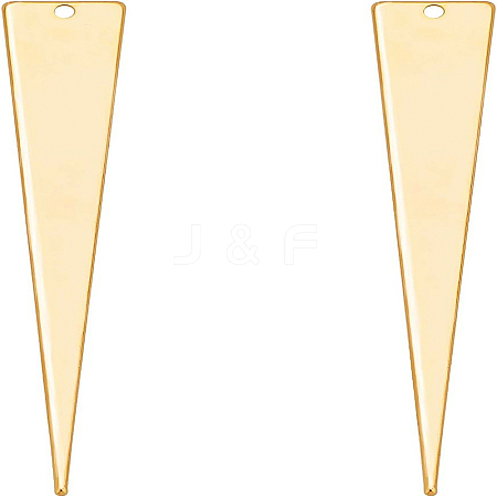Brass Big Pendants KK-BC0006-23G-NF-1
