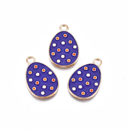 Alloy Enamel Pendants ENAM-S115-152-1