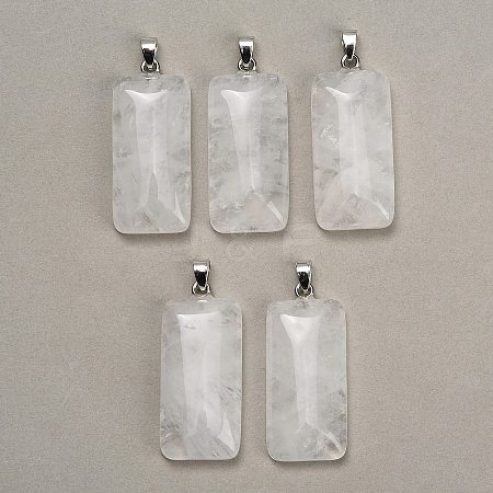 Natural Quartz Crystal Pendants GG-CBAA0EE-01P-20-1