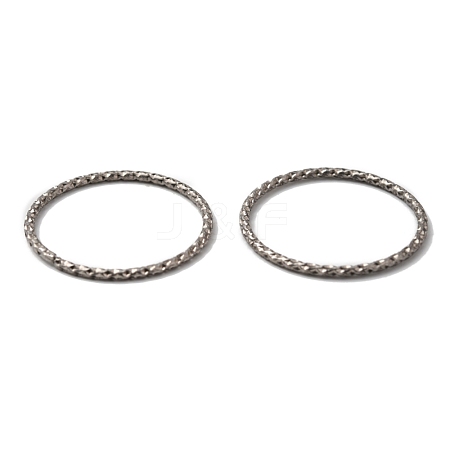 Non-Tarnish 304 Stainless Steel Saw Cut Open Jump Rings STAS-L262-37B-P-1