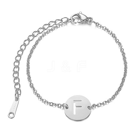 201 Stainless Steel Link Bracelets STAS-T040-JN007-F-1