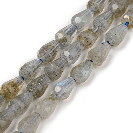 Natural Labradorite Beads Strands G-C080-B03-01-1