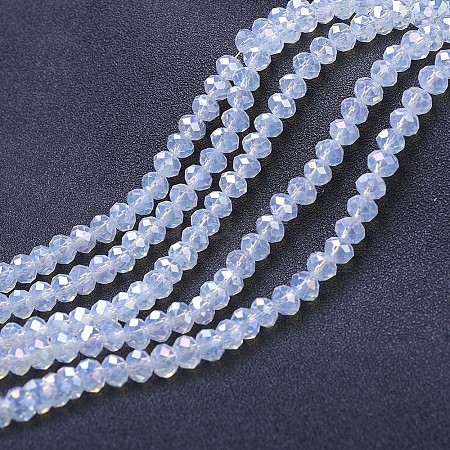 Electroplate Glass Beads Strands LS-EGLA-A034-J2mm-B06-1