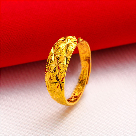 Alloy with Brass Finger Rings FS-WG26B4E-14-1