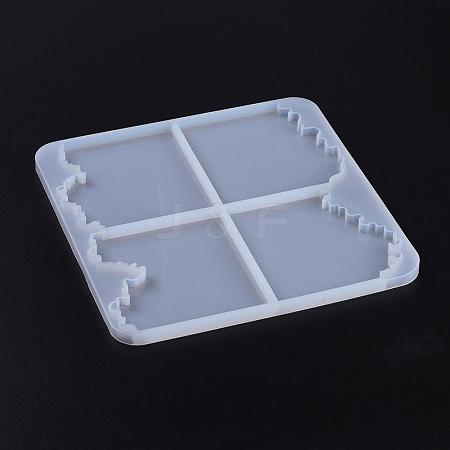 Cup Mat Silicone Molds DIY-G011-10-1