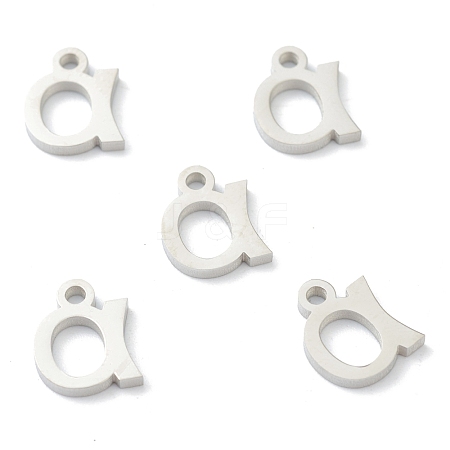 Non-Tarnish 304 Stainless Steel Charms STAS-G244-01A-1