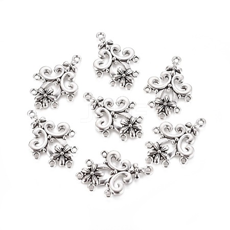 Tibetan Style Alloy Chandelier Component EA8536Y-1