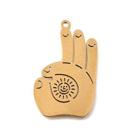 201 Stainless Steel Pendants LS-STAS-S176-18G-1
