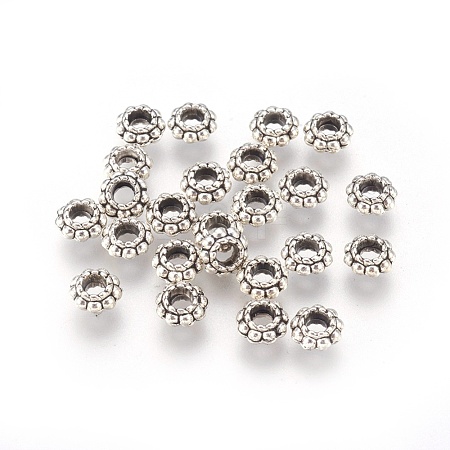 Tibetan Style Alloy Spacer Beads LF1565Y-NF-1