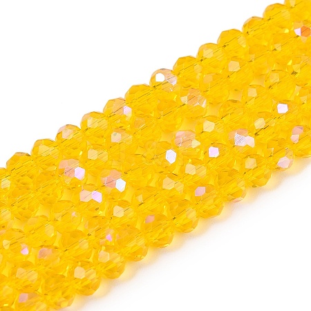 Electroplate Glass Beads Strands LS-EGLA-A044-T4mm-L05-1