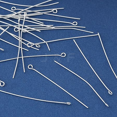 Brass Eye Pins KK-H258-08D-S-1