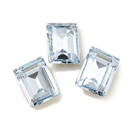 Glass Rhinestone Cabochons RGLA-L029-15C-211-1