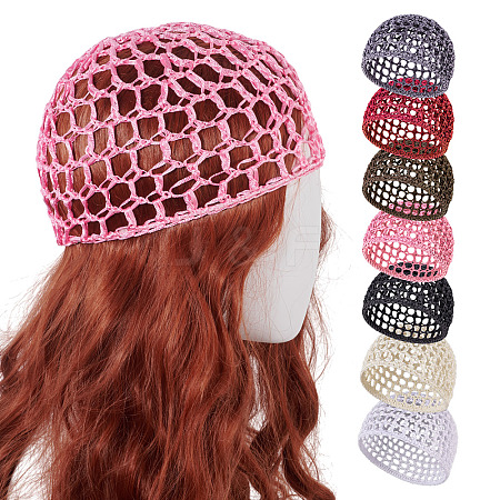 1Pc Cloth African Kufei Hat for Women AJEW-TADJ0001-12E-1