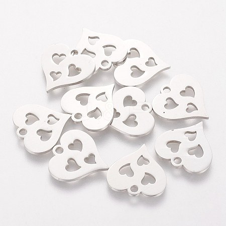 Non-Tarnish 304 Stainless Steel Charms LS-STAS-Q201-T144-1