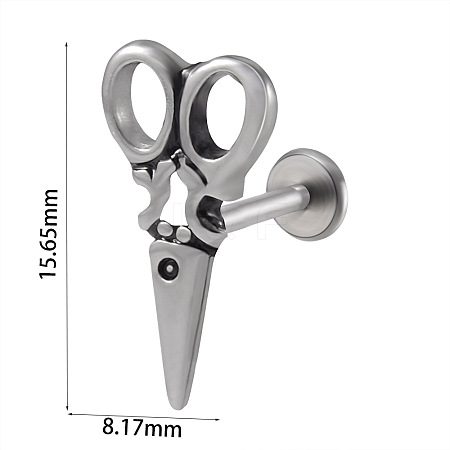 304 Stainless Steel Threadless Labret Stud WG47083-22-1