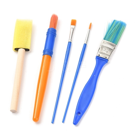 Plastic Paint Brushes Pens Sets TOOL-F014-04-1