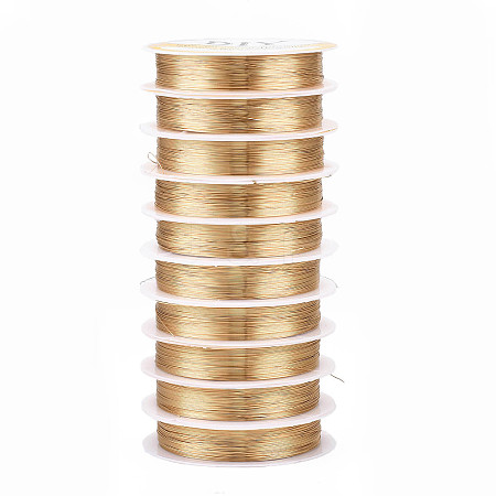 Round Copper Jewelry Wire CWIR-Q006-0.3mm-KC-1