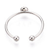 Brass Cup Peg Ring Settings KK-N274-35P-3