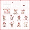 20Pcs PET Self-adhesive Amusement Park Theme Decorative Tapes STIC-P016-B05-1