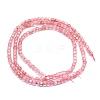 Natural Strawberry Quartz Beads Strands G-P457-B01-38-3
