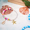 4 Strands 4 Style Handmade Polymer Clay Beads CLAY-CW0001-05-6