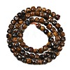 Natural Tiger Eye Beads Strands G-B107-B02-02-3