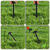 32Pcs Plastic Camping & Awning Tent Pegs Nails for Outdoor AJEW-GO0004-32A-3