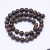 Natural Bronzite Beads Strands X-G-D745-6mm-2