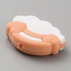 Cloud & Rainbow Food Grade Eco-Friendly Silicone Beads SIL-WH0014-33H-2