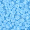 Imitation Jade Glass Seed Beads SEED-Q042-01A-C01-3