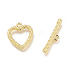 Brass Toggle Clasps KK-Q764-02G-2