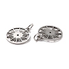 Non-Tarnish 201 Stainless Steel Pendants STAS-G253-02P-3