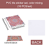 PVC Plastic Self-Adhesive Wall Stickers CF-TAC0002-13-9