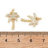 SHEGRACE Brass Micro Pave Clear Cubic Zirconia Pendants X-XGRQ2C285-409G-3