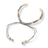 Adjustable Polyester Braided Cord Bracelet Making AJEW-JB00892-07-3