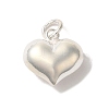 925 Sterling Silver Heart Charms with Jump Rings FIND-U013-05S-02-1