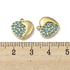 Real 14K Gold Plated 304 Stainless Steel Charms STAS-L022-063G-03-3