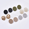 Cellulose Acetate(Resin) Stud Earring Findings X-KY-R022-013-1