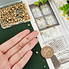 300Pcs 5 Style Brass Beads KK-PH0005-64-3