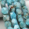 Natural Magnesite Beads Strands GG-CBA6BAC-F06-1
