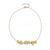 Butterfly Pendant Necklaces NJEW-JN04737-01-4