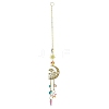 Brass Hanging Suncatchers HJEW-P018-A03-1